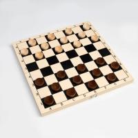 Шашки деревянные с доской